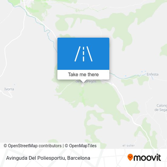 Avinguda Del Poliesportiu map