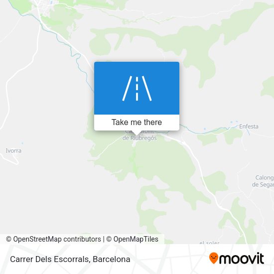 Carrer Dels Escorrals map