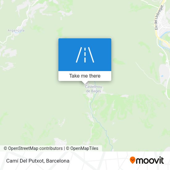 Camí Del Putxot map