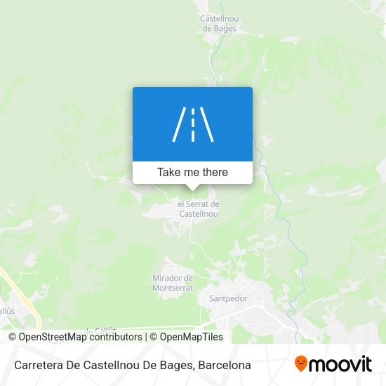 Carretera De Castellnou De Bages map