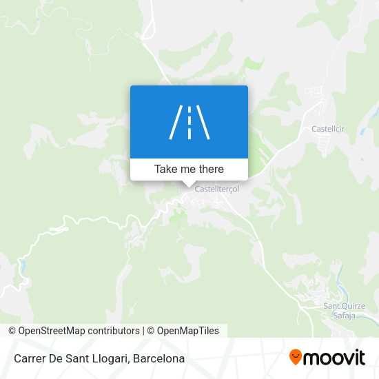 Carrer De Sant Llogari map
