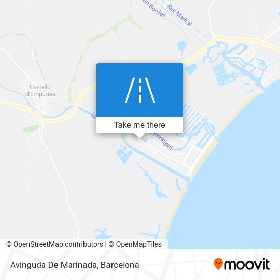 Avinguda De Marinada map