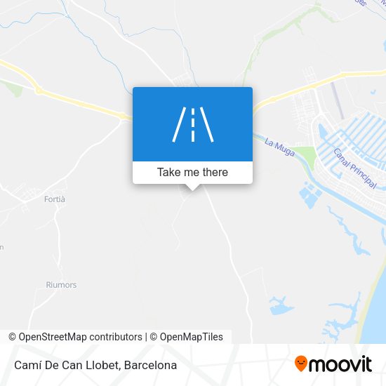 Camí De Can Llobet map