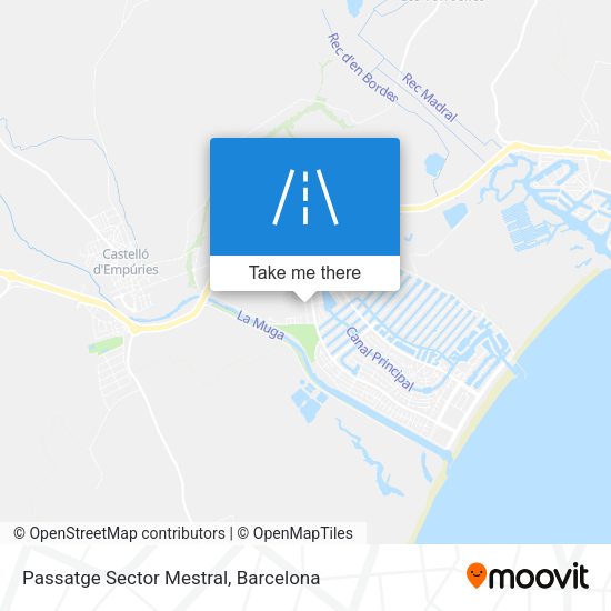 Passatge Sector Mestral map