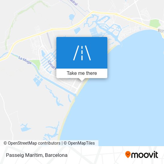 Passeig Marítim map