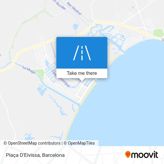 Plaça D'Eivissa map