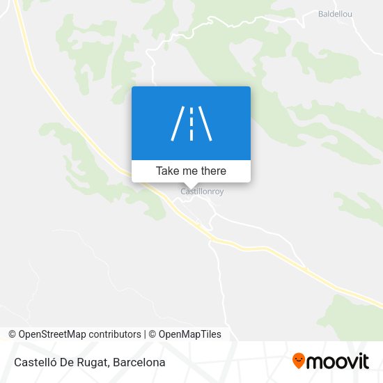 Castelló De Rugat map