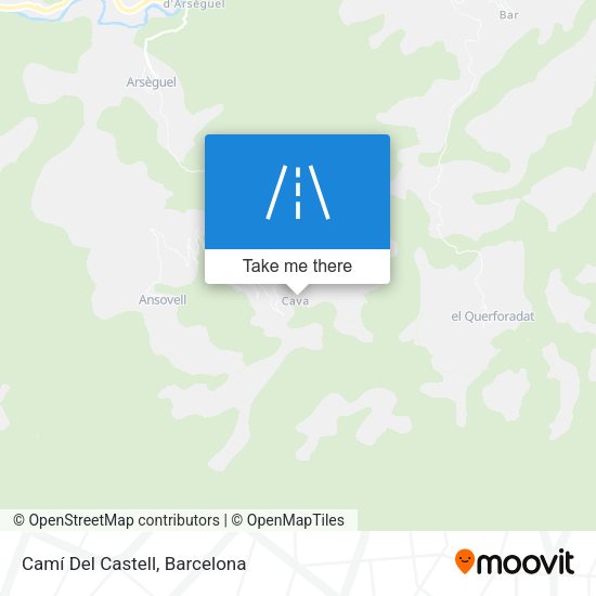 Camí Del Castell map