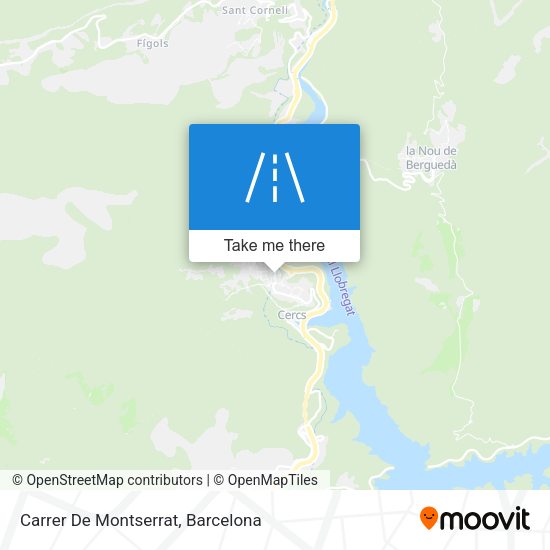 Carrer De Montserrat map