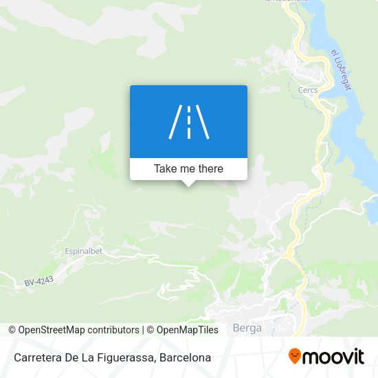 Carretera De La Figuerassa map