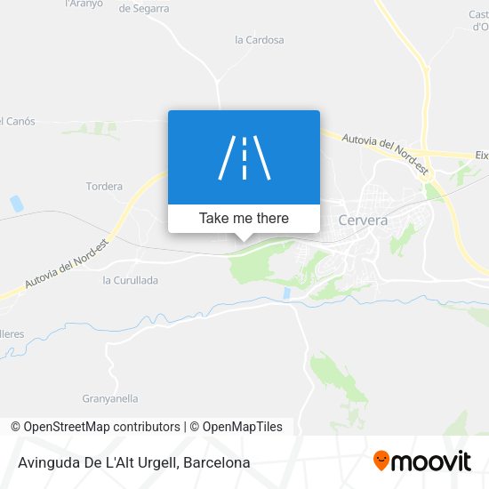 Avinguda De L'Alt Urgell map