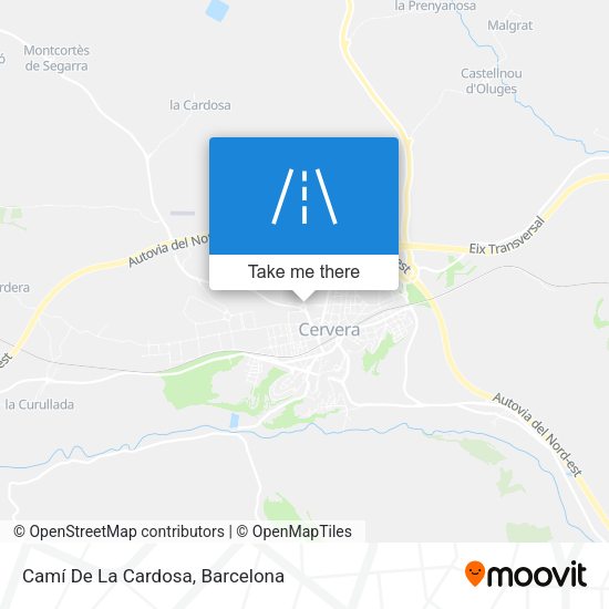 Camí De La Cardosa map