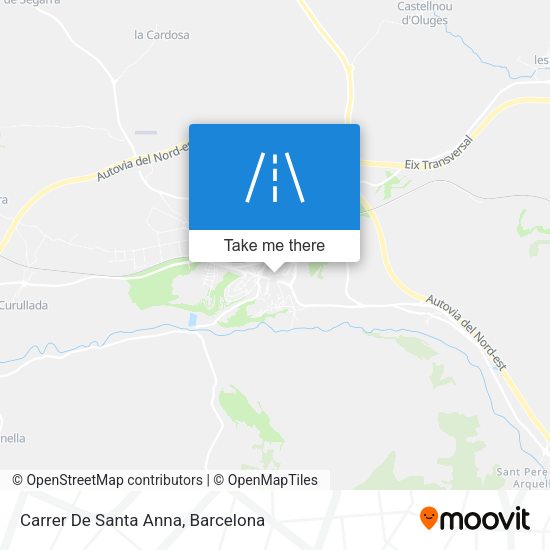 Carrer De Santa Anna map