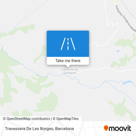 Travessera De Les Borges map