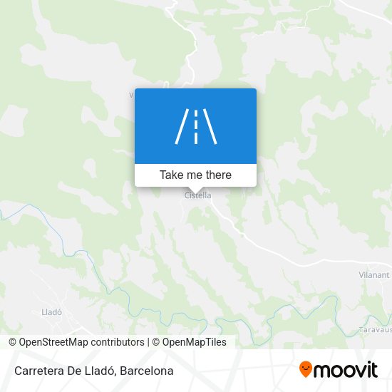 Carretera De Lladó map