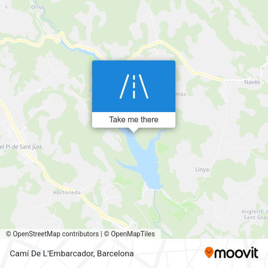Camí De L'Embarcador map