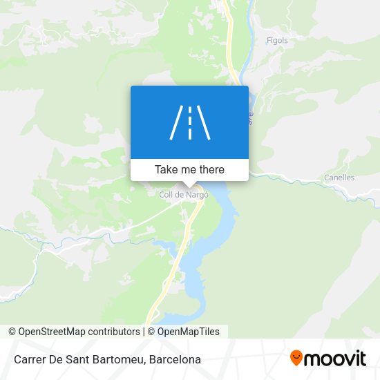 Carrer De Sant Bartomeu map