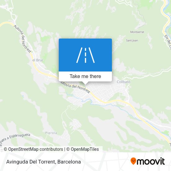 Avinguda Del Torrent map