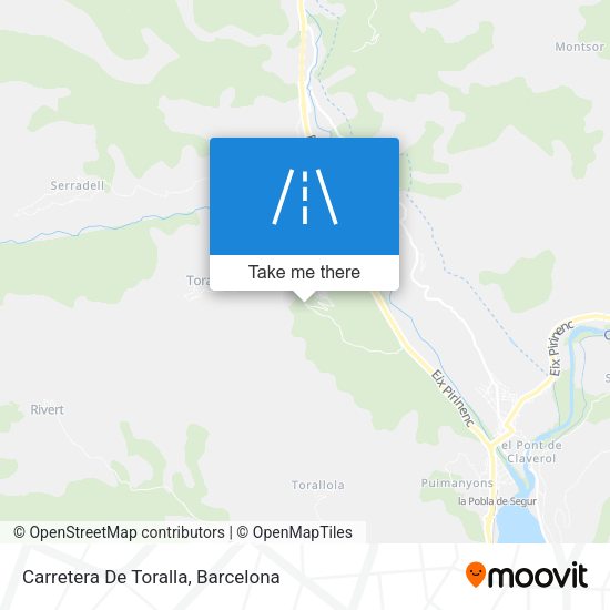 Carretera De Toralla map