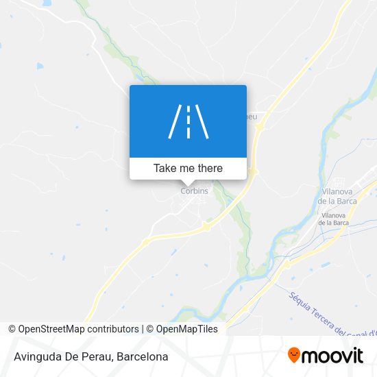 Avinguda De Perau map