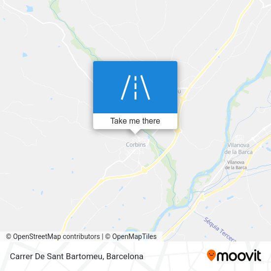 Carrer De Sant Bartomeu map