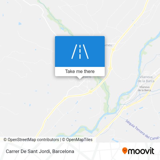 Carrer De Sant Jordi map