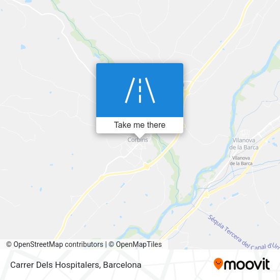 Carrer Dels Hospitalers map