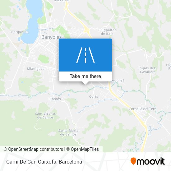 Camí De Can Carxofa map
