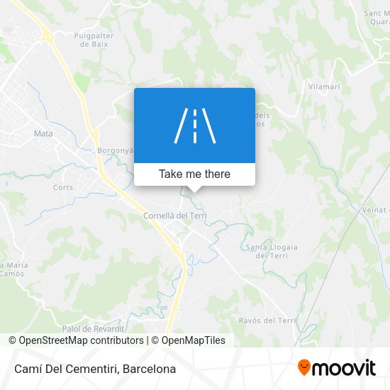 Camí Del Cementiri map