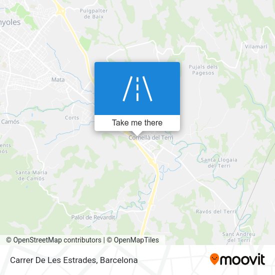 Carrer De Les Estrades map