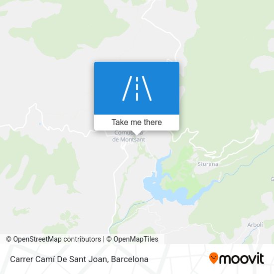 Carrer Camí De Sant Joan map