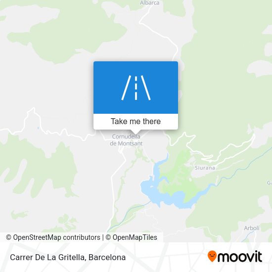Carrer De La Gritella map