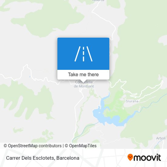 Carrer Dels Esclotets map