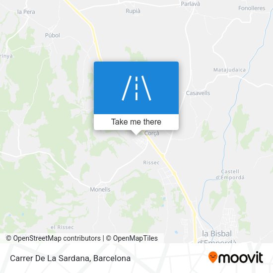 Carrer De La Sardana map
