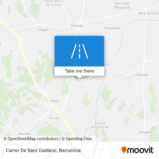 Carrer De Sant Galderic map