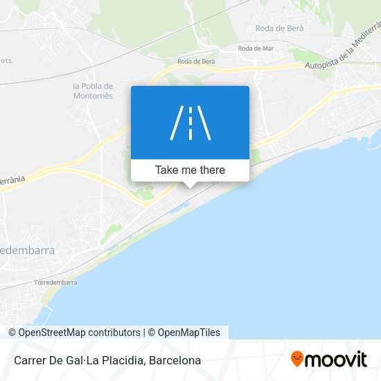 Carrer De Gal·La Placidia map