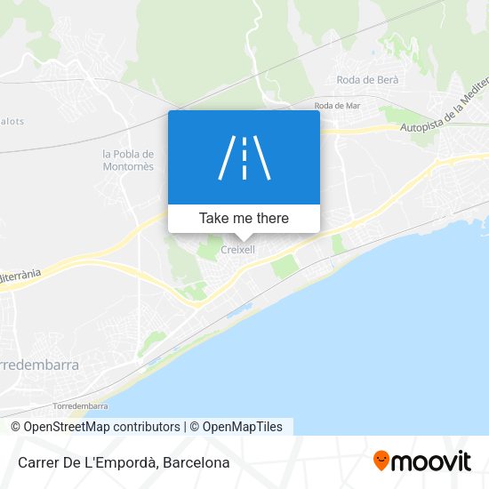 Carrer De L'Empordà map