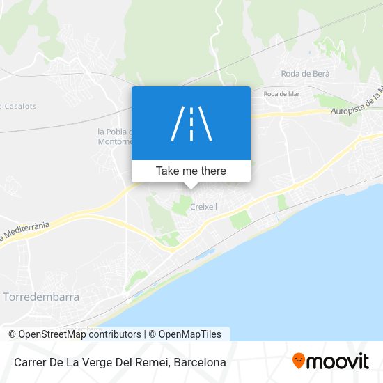 Carrer De La Verge Del Remei map