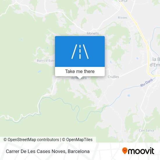 Carrer De Les Cases Noves map