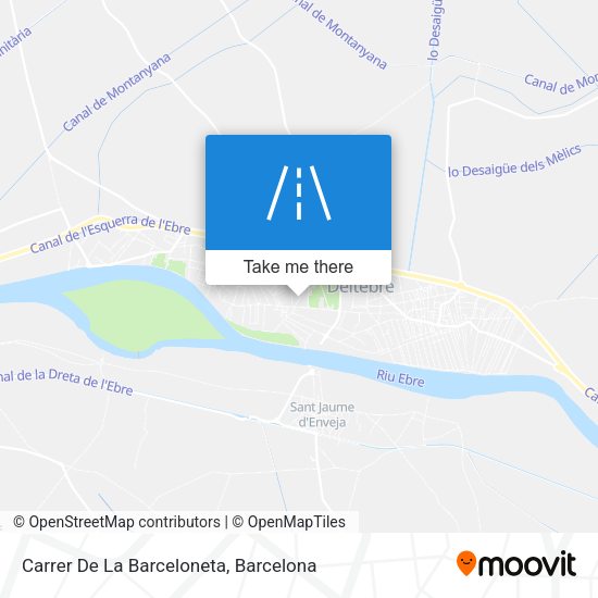 Carrer De La Barceloneta map
