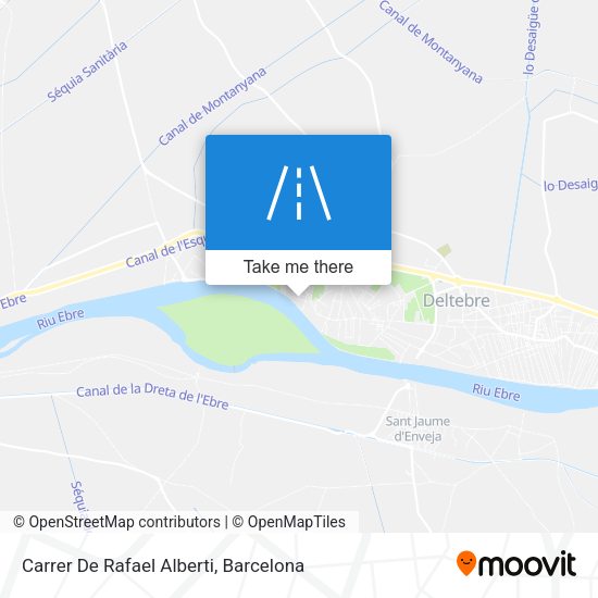 Carrer De Rafael Alberti map