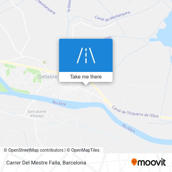 Carrer Del Mestre Falla map