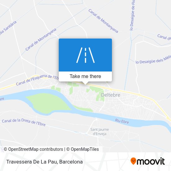 Travessera De La Pau map