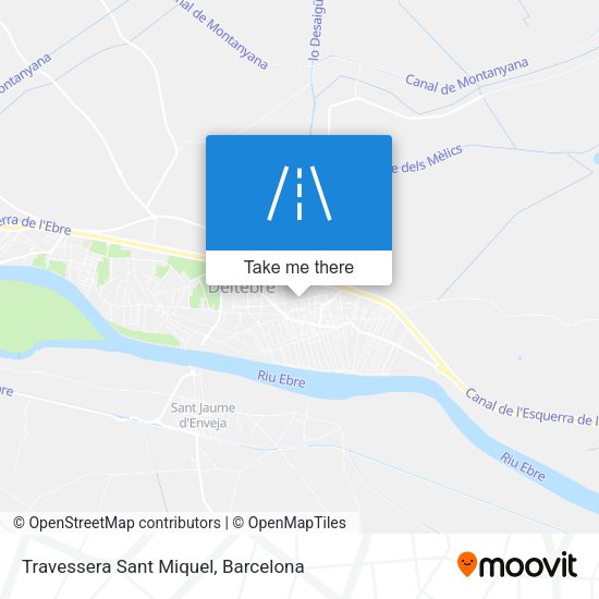 Travessera Sant Miquel map