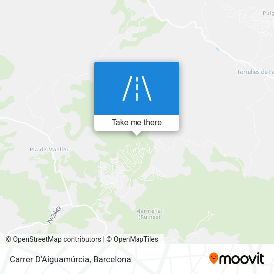 Carrer D'Aiguamúrcia map