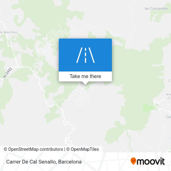 Carrer De Cal Senallo map