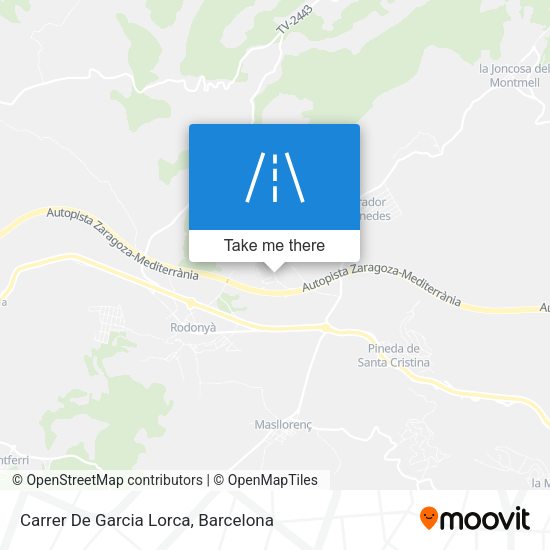 Carrer De Garcia Lorca map