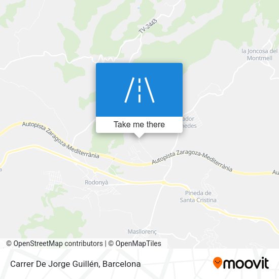 Carrer De Jorge Guillén map
