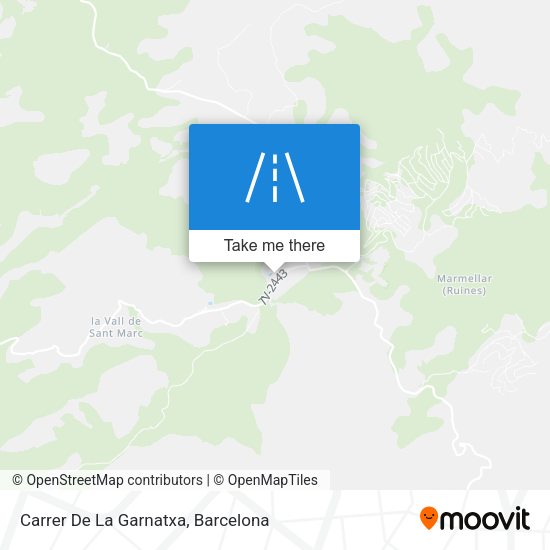 Carrer De La Garnatxa map