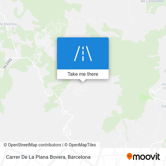 Carrer De La Plana Bovera map